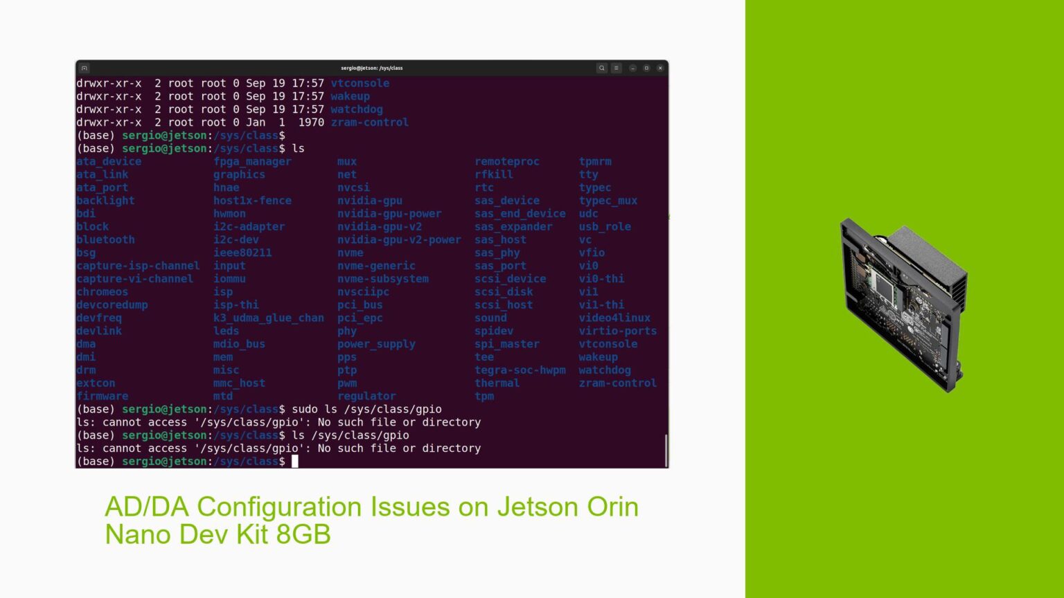 AD/DA Configuration Issues on Jetson Orin Nano Dev Kit 8GB - Help Docs ...
