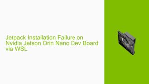 Jetpack Installation Failure on Nvidia Jetson Orin Nano Dev Board via ...