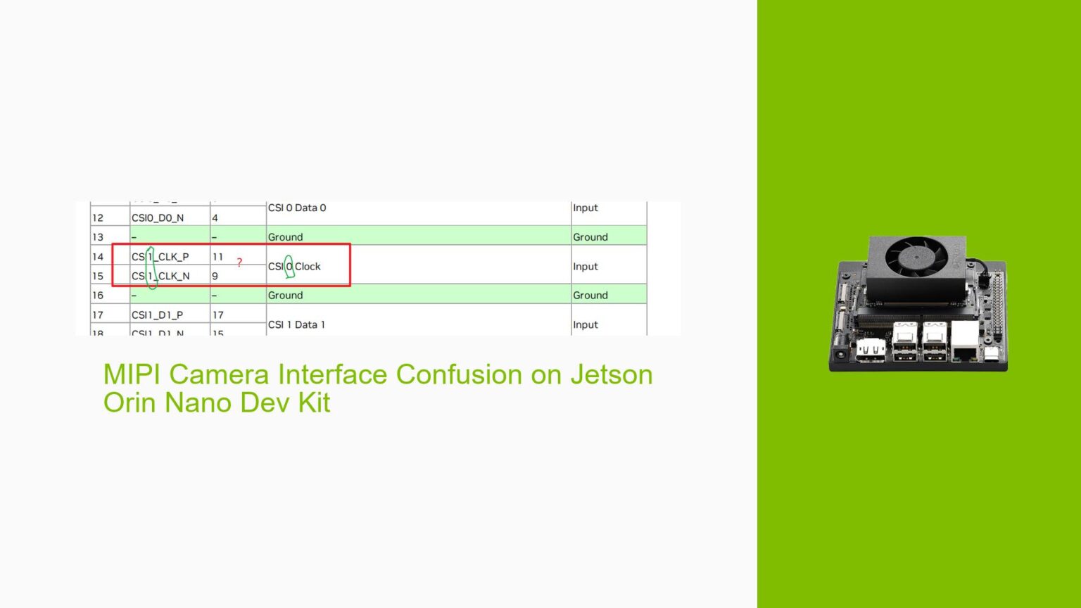 MIPI Camera Interface Confusion on Jetson Orin Nano Dev Kit - Help Docs ...