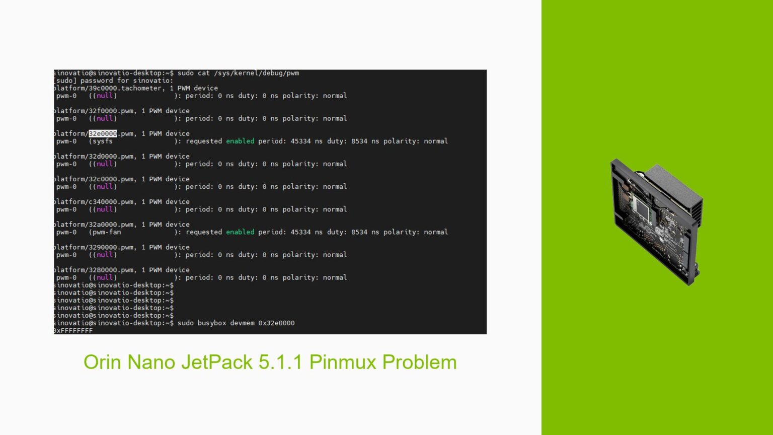 Orin Nano JetPack 5.1.1 Pinmux Problem - Help Docs for Errors/Issues on ...