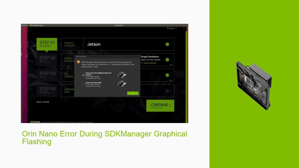 Orin Nano Error During SDKManager Graphical Flashing - Help Docs for ...