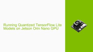 Running Quantized TensorFlow Lite Models on Jetson Orin Nano GPU - Help ...