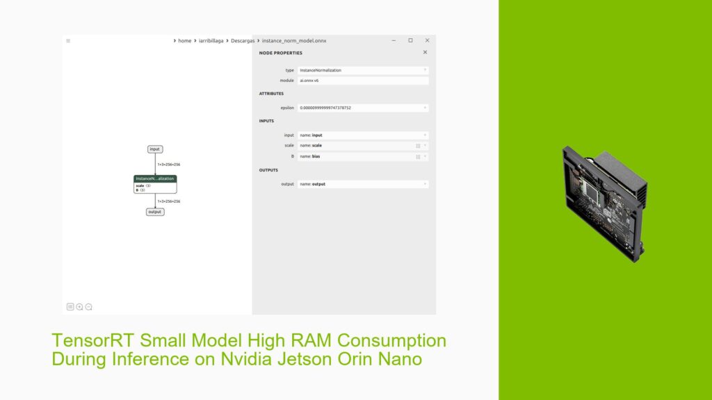 TensorRT Small Model High RAM Consumption During Inference on Nvidia ...