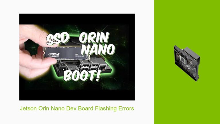 Jetson Orin Nano Dev Board Flashing Errors - Help Docs for Errors ...